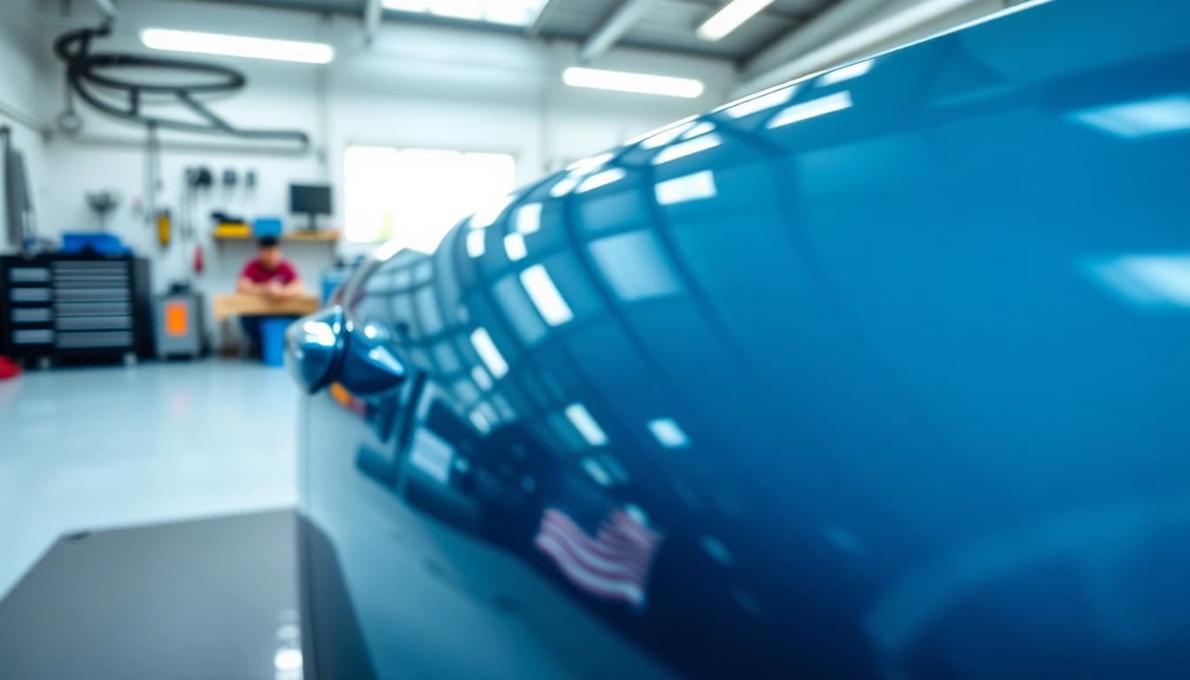 Experience the best car detailing Chattanooga TN with a professional shine in a modern workshop.