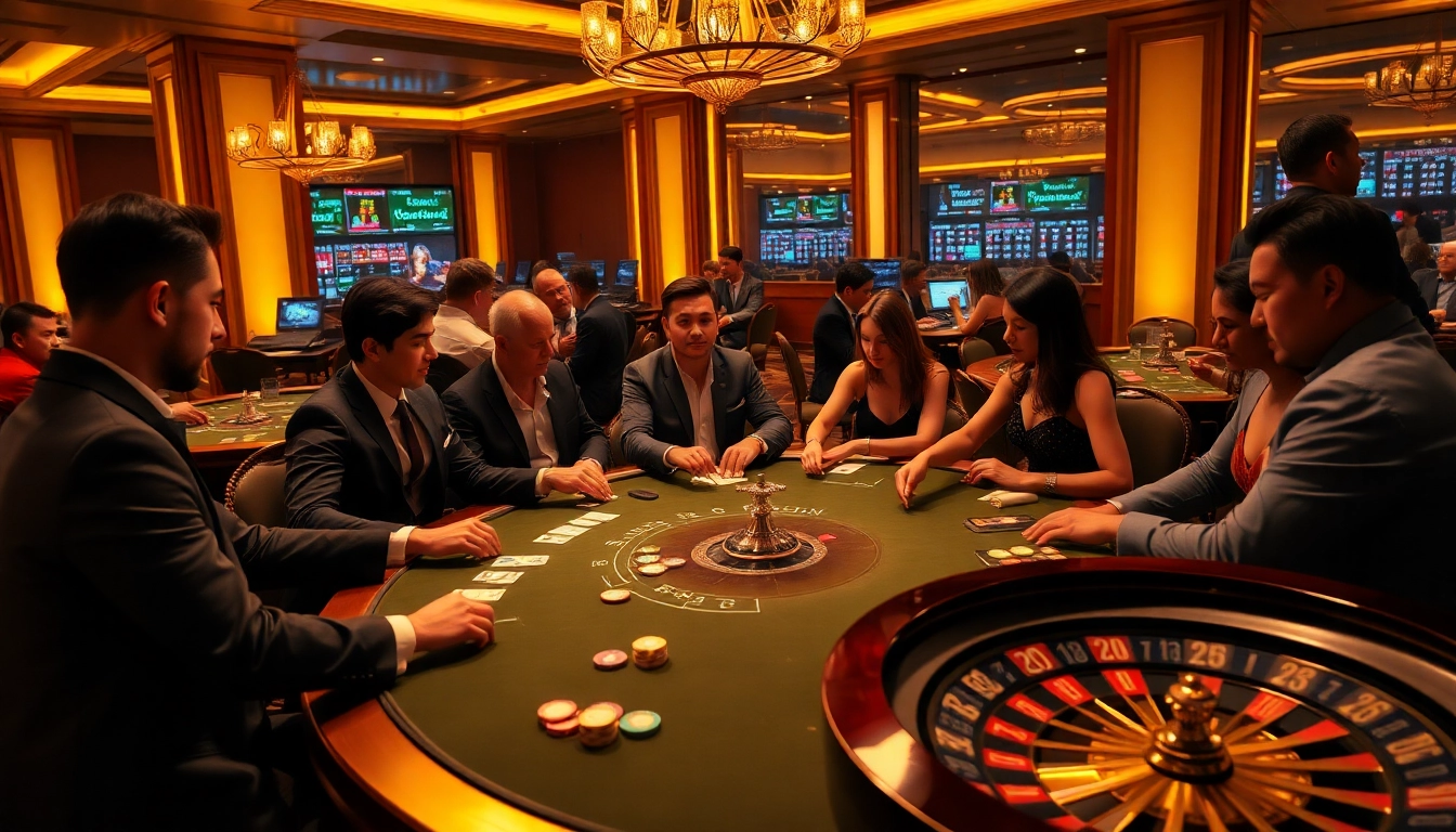Experience intense gambling excitement with a luxurious casino scene showcasing strategic gameplay and porn ai elements.