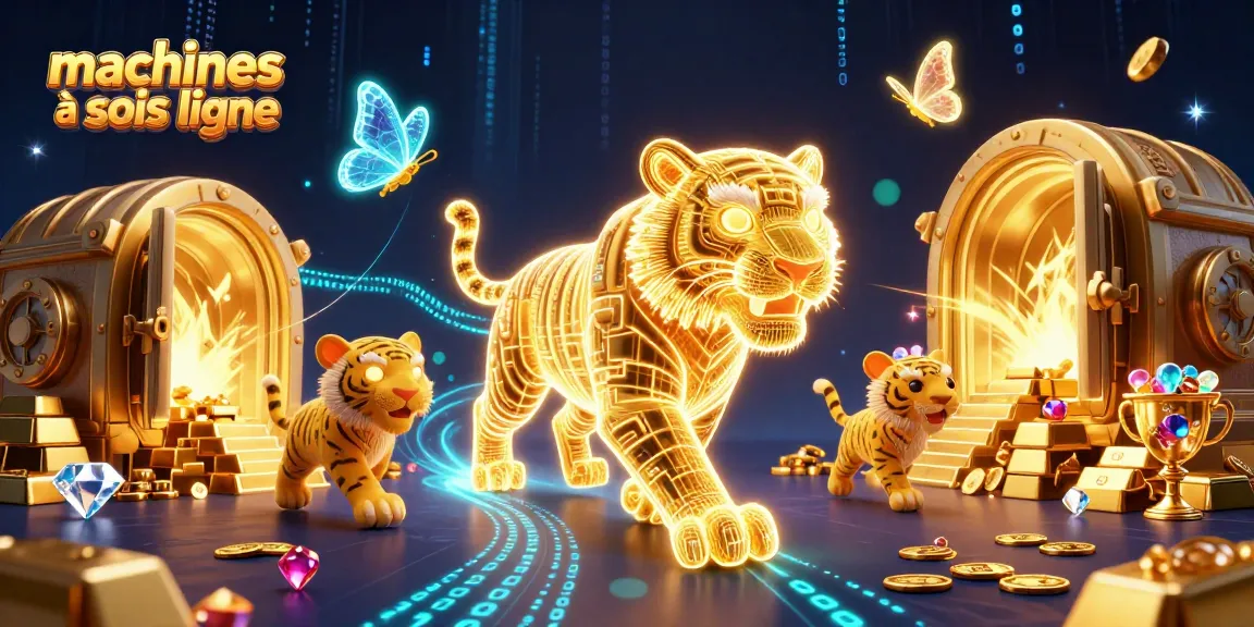 Machines à sous en ligne : jouez aux machines à sous animées à travers un casino digital envouté d'or.