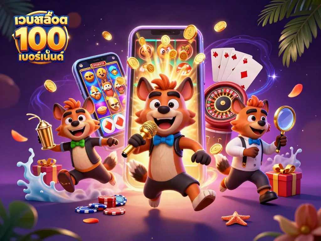 เล่นสล็อตที่เว็บสล็อต แท้ 100 เปอร์เซ็นต์ ในโลกของเกมคาสิโนที่สนุกสนานนี้