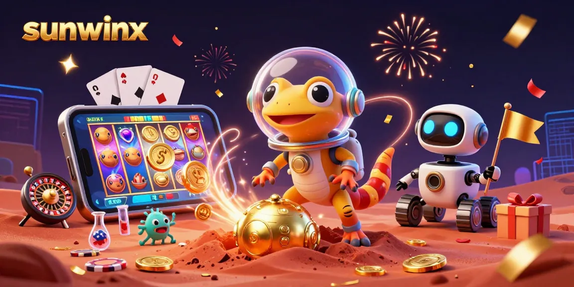 Engage with sunwinx through an exciting 3D casino adventure featuring vibrant gaming elements.