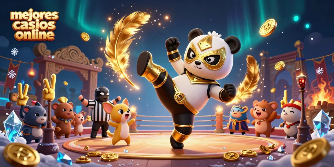 Mejores casinos online: disfruta de un emocionante combate de lucha libre con un panda y un chihuahua.