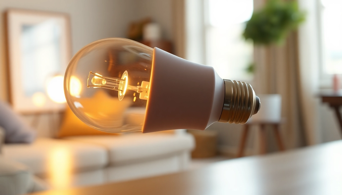 Learn what is an a19 bulb and its distinct features in this close-up light bulb image.