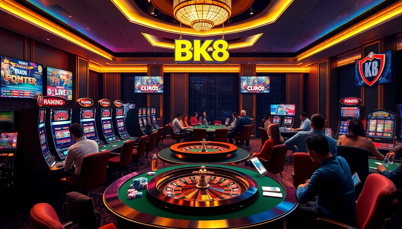 Experience the excitement of bk8 with immersive online gaming and vibrant casino visuals.