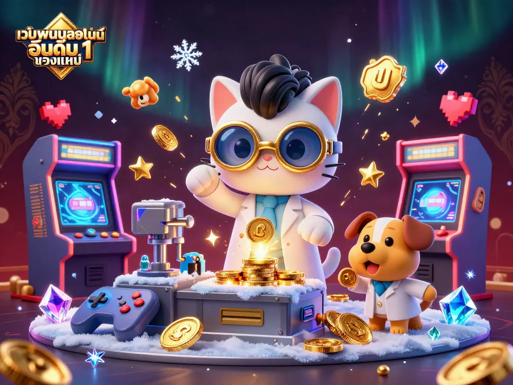 ออกแบบกราฟฟิก เว็บพนันออนไลน์ อันดับ 1 ของเอเชีย พร้อมเกมสล็อตและคาสิโน