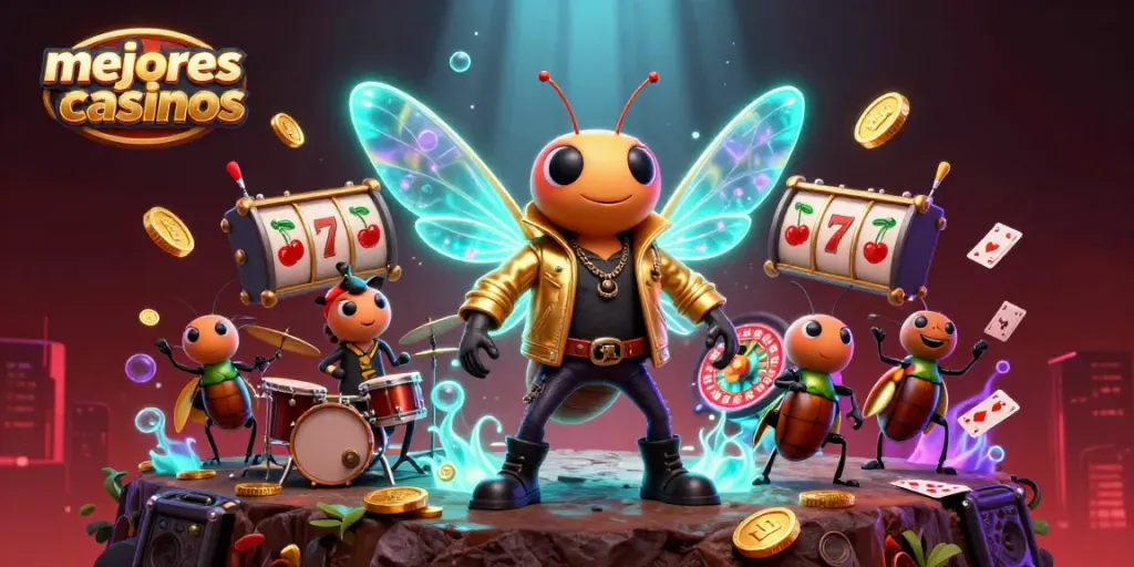 Los mejores casinos ofrecen juegos emocionantes con un rockstar animado y un batería único.