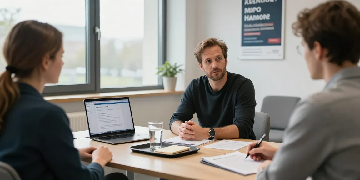 MPU vorbereitung hannover session showing personalized consultation with traffic psychologist and client.