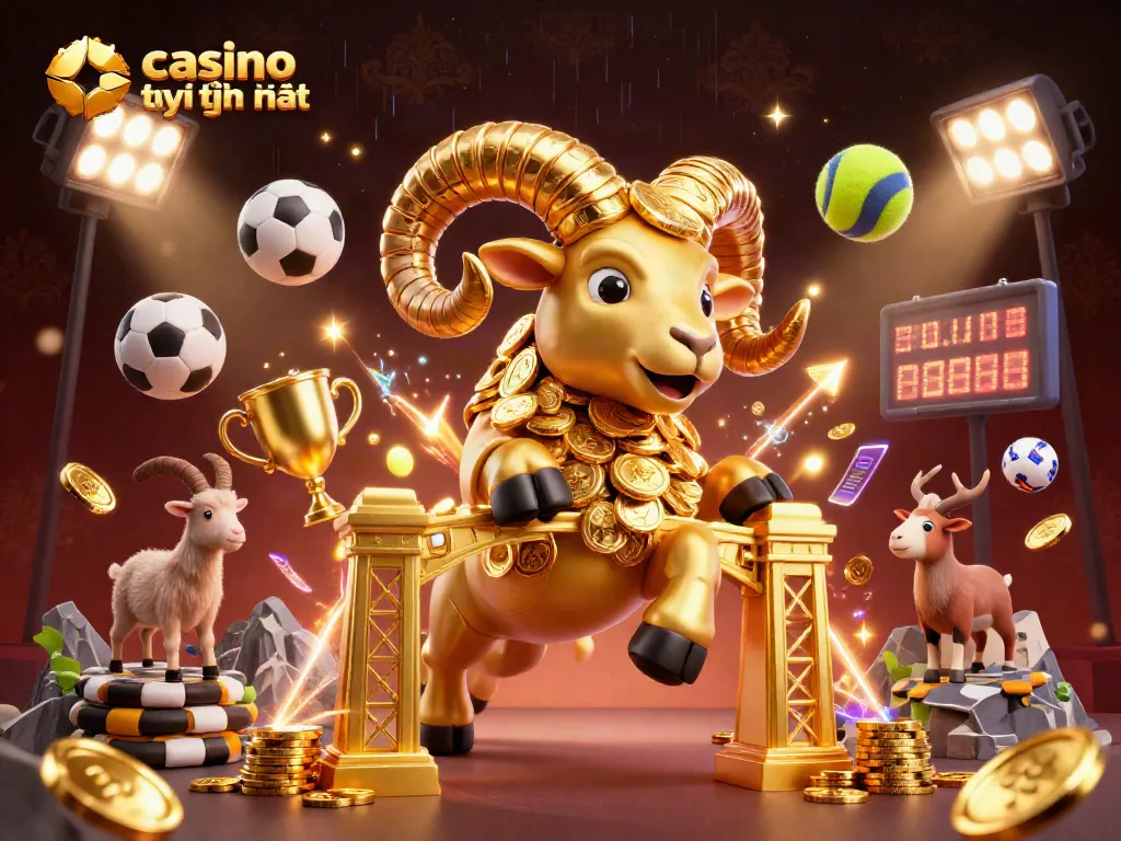 Trải nghiệm casino trực tuyến uy tín nhất với sự hứng khởi từ ram vàng và các yếu tố thể thao hấp dẫn.