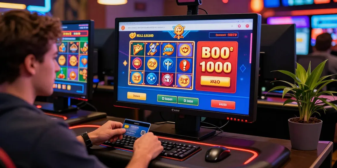 Exciting online casino environment showcasing players engaging with credit cards at scoarch.org.uk, vibrant game displays, and bonus offers.