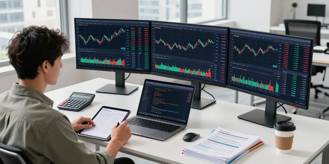 Real-time analysis of US stock backtesting data API in a modern finance workspace, showcasing developer tools and market insights.