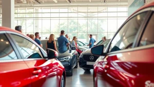Discover cars while exploring options to Buy a car in a welcoming dealership atmosphere.