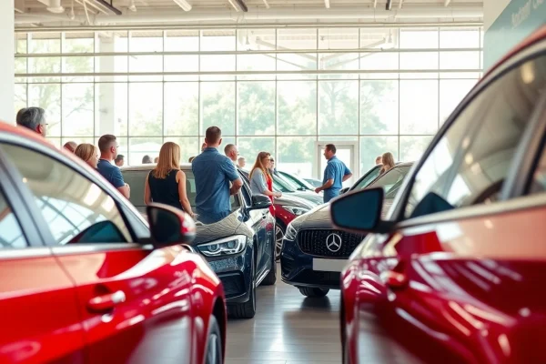 Discover cars while exploring options to Buy a car in a welcoming dealership atmosphere.