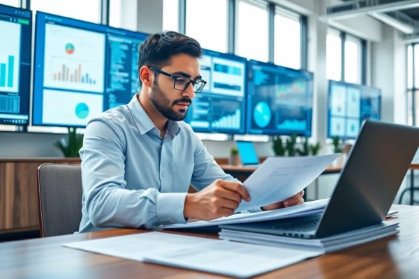 Create engaging technical documentation services in a bright and organized workspace with a focused writer.