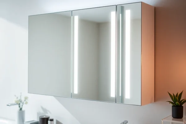 Erleben Sie den sonni Spiegelschrank mit modernster LED-Beleuchtung und elegantem Design.