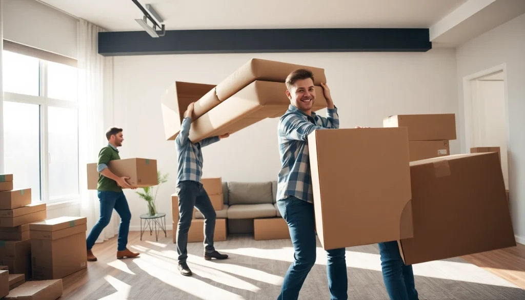 Best moving company in Vancouver professionals assisting in a move with efficiency and care.