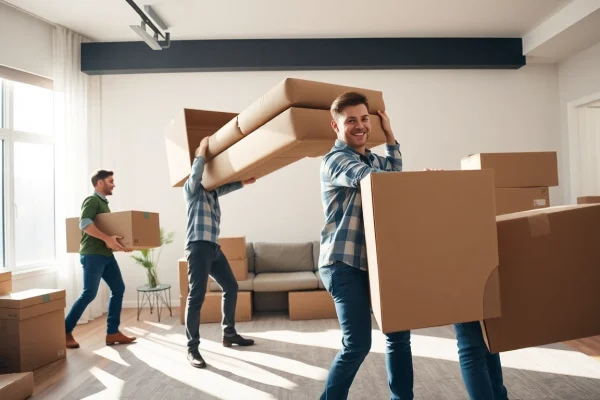 Best moving company in Vancouver professionals assisting in a move with efficiency and care.