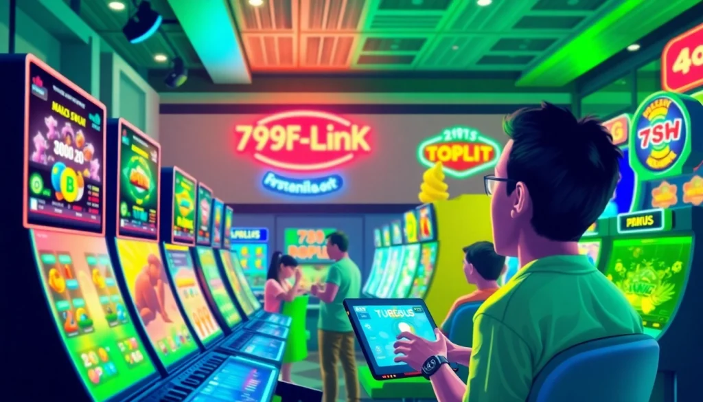 Experience the thrill of online gaming with 789f link showcasing vibrant games and engaging players.