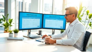 Gain insights into registration and certification in Federal databases through consulting in a modern office.