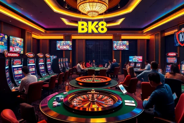 Experience the excitement of bk8 with immersive online gaming and vibrant casino visuals.
