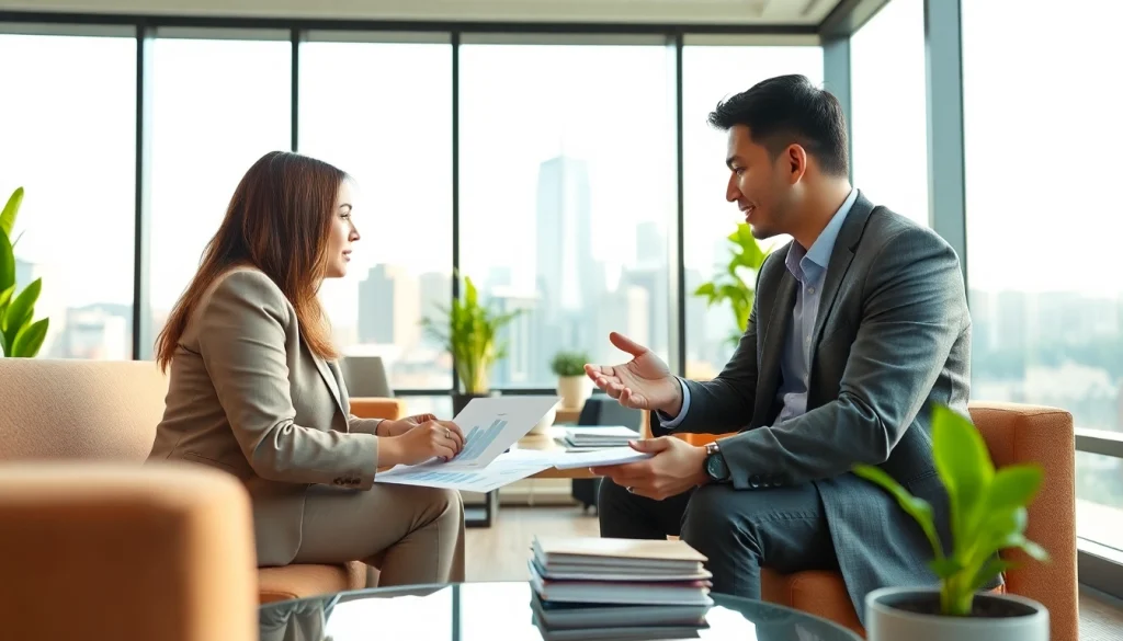 카드현금화에 대해 상담하는 전문가의 순간을 감동적으로 담다.