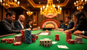 Engage in a thrilling casino experience featuring poker chips and cards at good88.